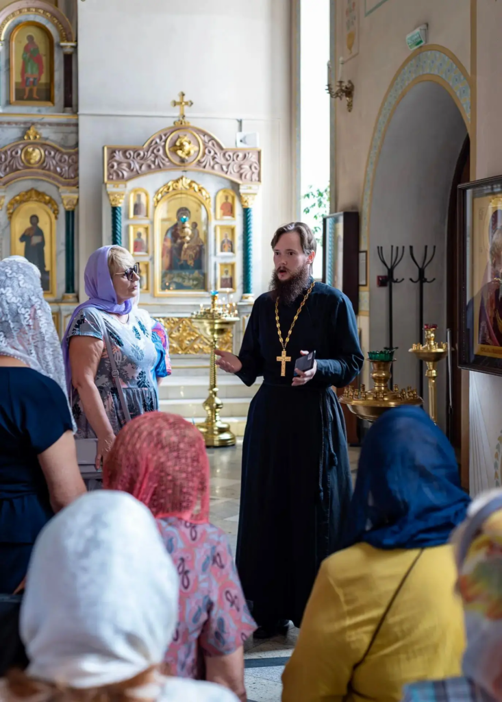 Экскурсия в Богоявленском храме г. Химки